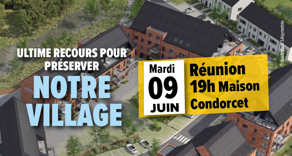 Hamme-Mille : Réunion d’information mardi 9 juin 19h